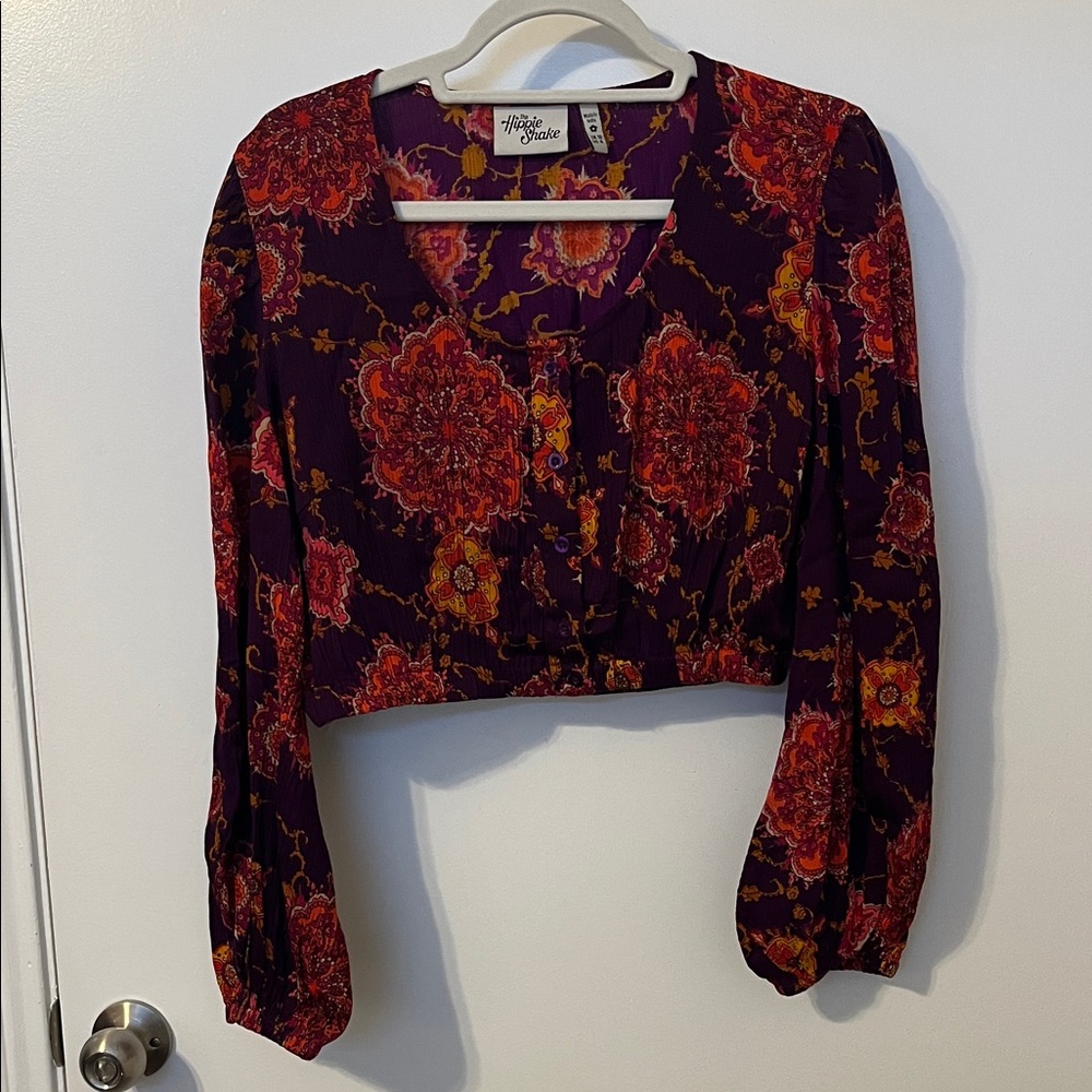 The Hippie Shake Paisley Top Size UK10/US6